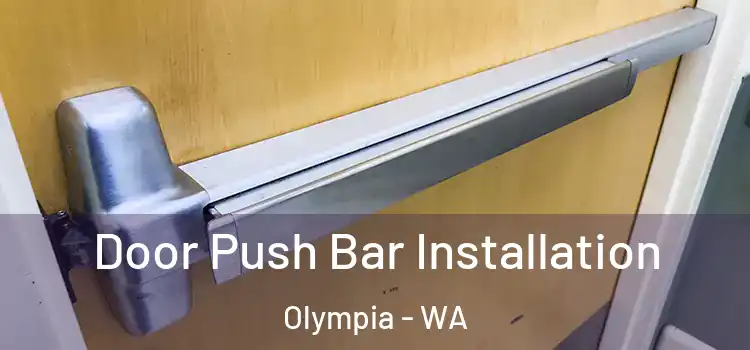 Door Push Bar Installation Olympia - WA